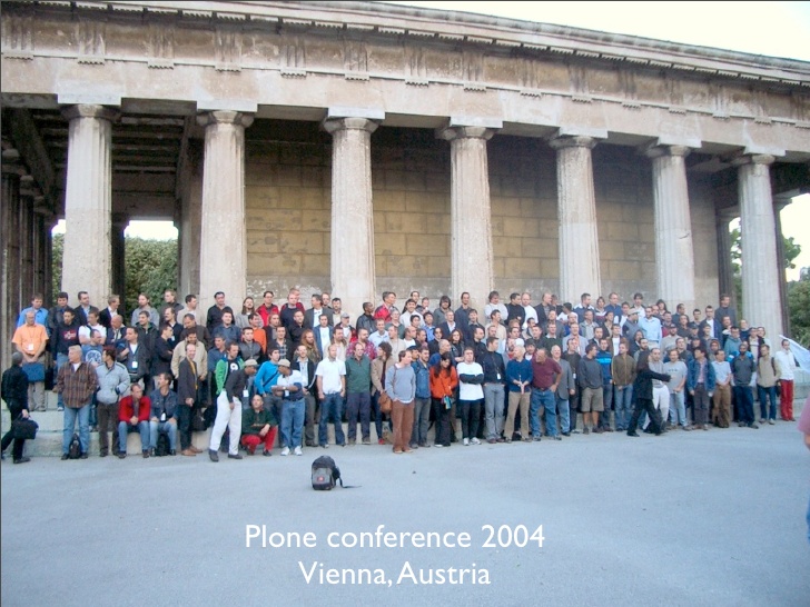 Group Picture of Plone Conference 2004