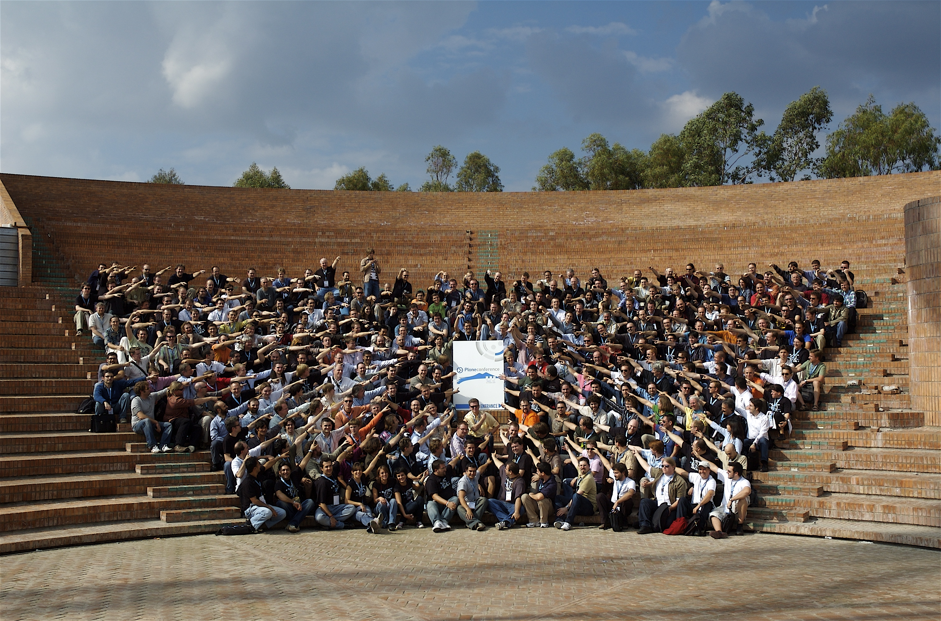 Group Picture of Plone Conference 2007
