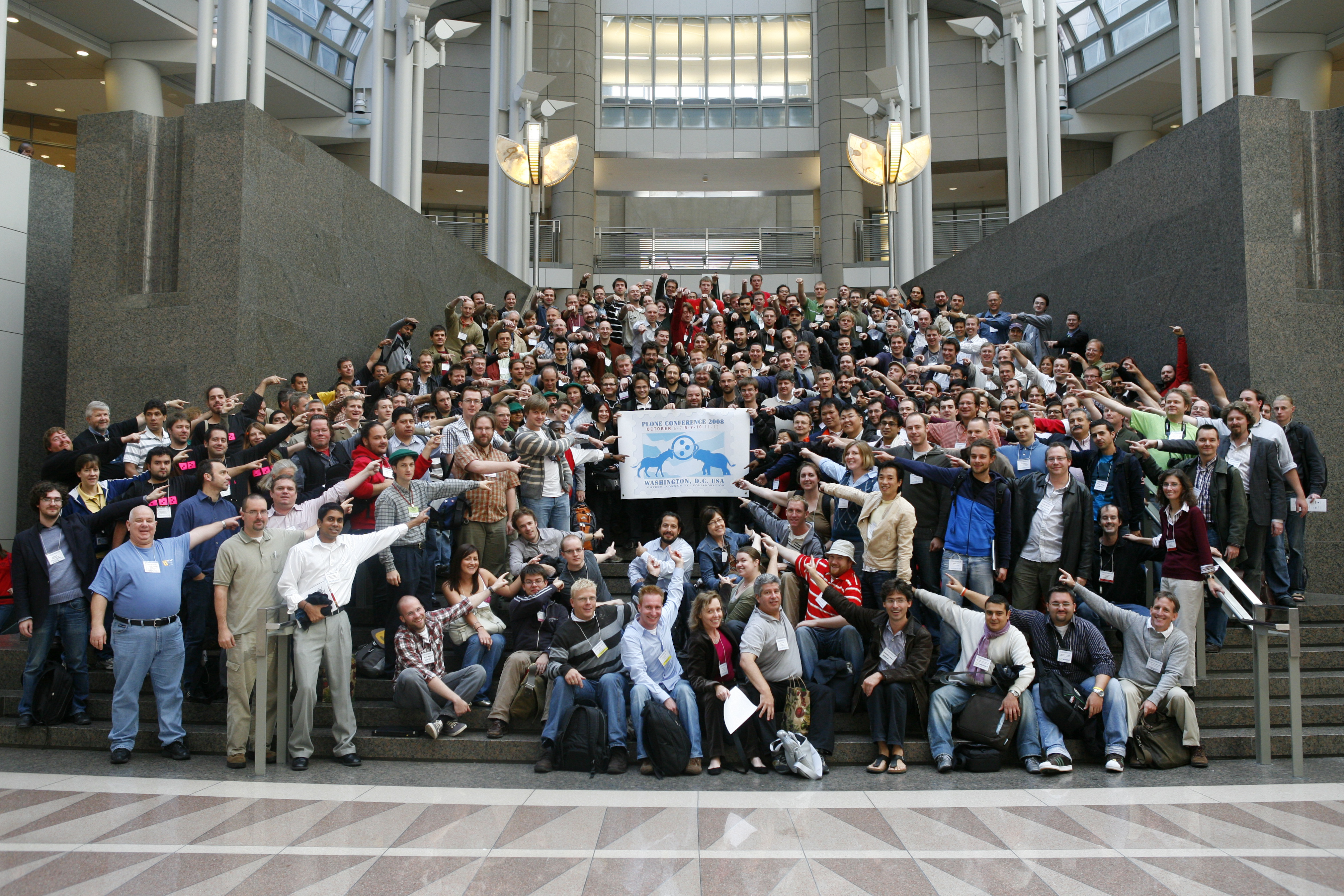 Group Picture of Plone Conference 2008