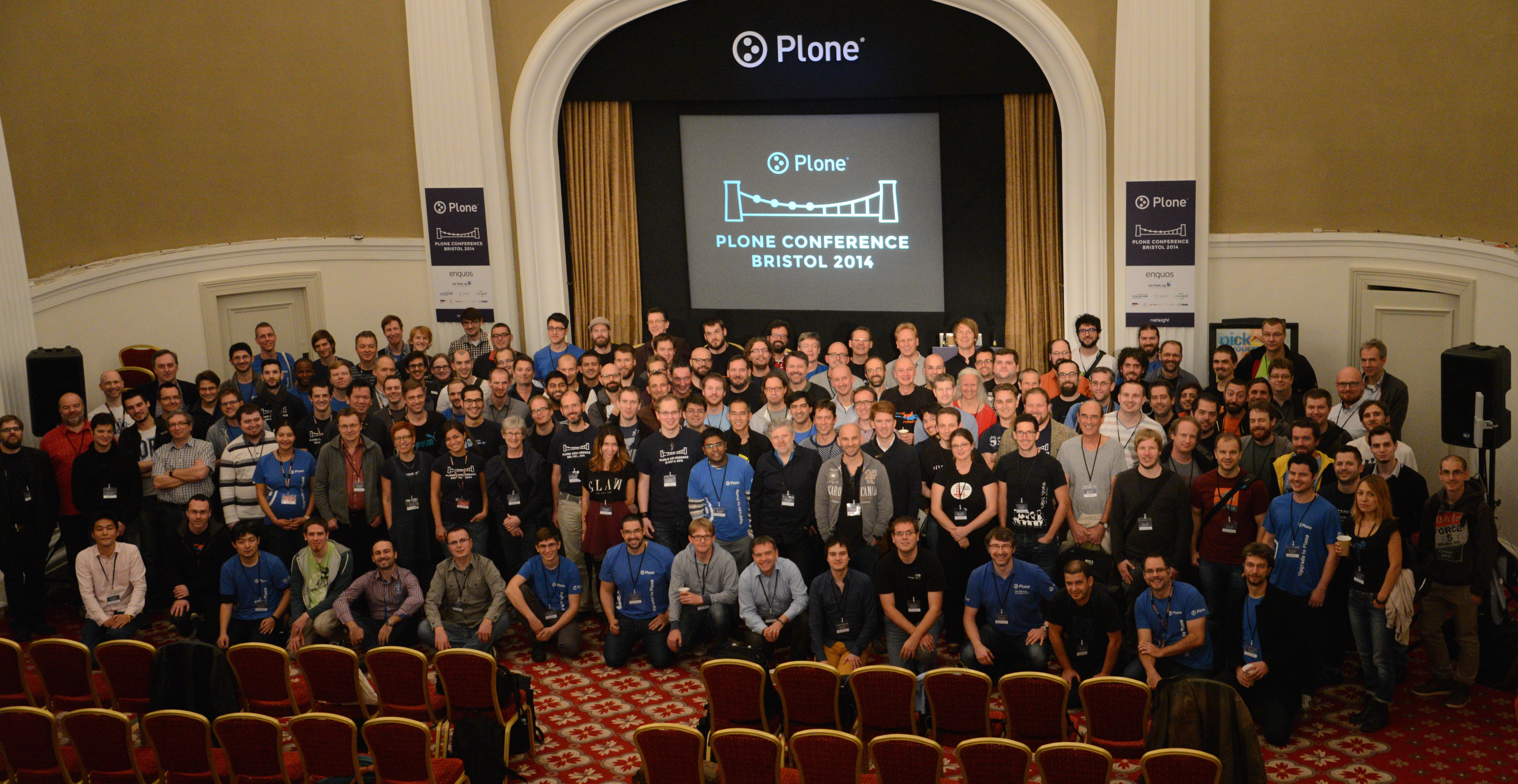Group Picture of Plone Conference 2014